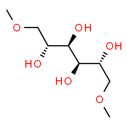 ChemSpider 2D Image | 1,6-dimethylmannitol | C8H18O6