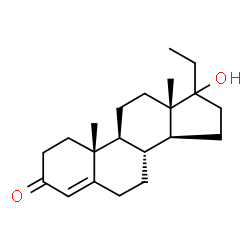 ChemSpider 2D Image | (17xi)-17-Hydroxypregn-4-en-3-one | C21H32O2