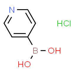 ChemSpider 2D Image | Pyridine-4-boronic acid hydrochloride | C5H7BClNO2
