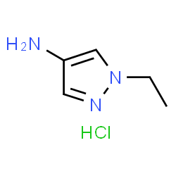 ChemSpider 2D Image | 1-ETHYLPYRAZOL-4-AMINE HYDROCHLORIDE | C5H10ClN3