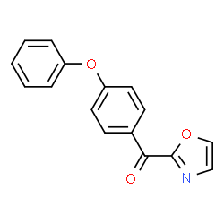 ChemSpider 2D Image | 2-(4-Phenoxybenzoyl)oxazole | C16H11NO3