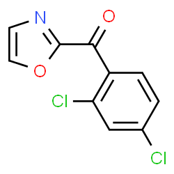 ChemSpider 2D Image | 2-(2,4-Dichlorobenzoyl)oxazole | C10H5Cl2NO2