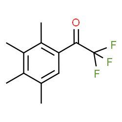 ChemSpider 2D Image | 2,2,2-Trifluoro-1-(2,3,4,5-tetramethylphenyl)ethanone | C12H13F3O