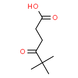 ChemSpider 2D Image | 5,5-Dimethyl-4-oxohexanoic acid | C8H14O3