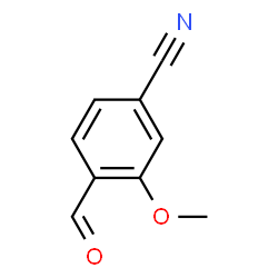 ChemSpider 2D Image | 4-CYANO-2-METHOXYBENZALDEHYDE | C9H7NO2