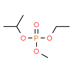 ChemSpider 2D Image | Ethyl isopropyl methyl phosphate | C6H15O4P