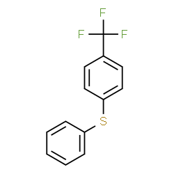 ChemSpider 2D Image | 4-Trifluoromethyl diphenyl sulfide | C13H9F3S