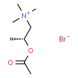 ChemSpider 2D Image | 2-Acetoxy-N,N,N-trimethyl-1-propanaminium bromide | C8H18BrNO2