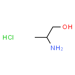 ChemSpider 2D Image | l-alaninol hydrochloride | C3H10ClNO