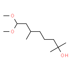 ChemSpider 2D Image | 8,8-Dimethoxy-2,6-dimethyl-2-octanol | C12H26O3