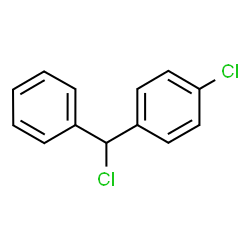 ChemSpider 2D Image | 1-Chloro-4-[chloro(phenyl)methyl]benzene | C13H10Cl2