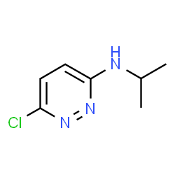 ChemSpider 2D Image | 6-chloro-N-isopropyl-3-pyridazinamine | C7H10ClN3