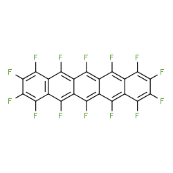 ChemSpider 2D Image | perfluoropentacene | C22F14