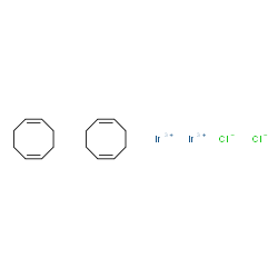 ChemSpider 2D Image | (1Z,5Z)-cycloocta-1,5-diene; iridium(3+); dichloride | C16H24Cl2Ir2