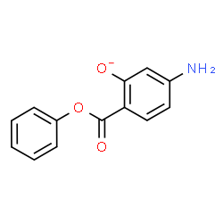 ChemSpider 2D Image | 5-Amino-2-(phenoxycarbonyl)phenolate | C13H10NO3
