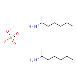 ChemSpider 2D Image | TUAMINOHEPTANE SULFATE | C14H36N2O4S