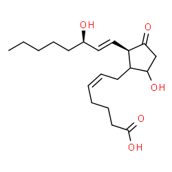 ChemSpider 2D Image | 15(R)-Prostaglandin D2 | C20H32O5