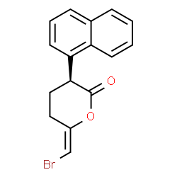 ChemSpider 2D Image | (S)-Bromoenol lactone | C16H13BrO2