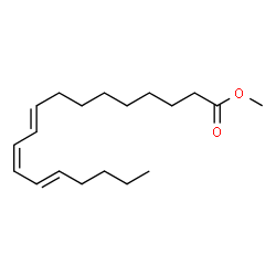 ChemSpider 2D Image | Methyl (9E,11Z,13E)-9,11,13-octadecatrienoate | C19H32O2