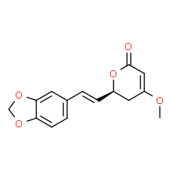 ChemSpider 2D Image | Methysticin | C15H14O5