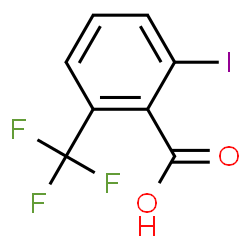 ChemSpider 2D Image | 2-Iodo-6-(trifluoromethyl)benzoic acid | C8H4F3IO2