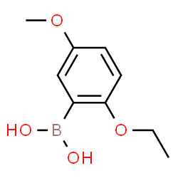 ChemSpider 2D Image | 2-Ethoxy-5-methoxyphenylboronic acid | C9H13BO4