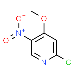 ChemSpider 2D Image | 2-Chloro-4-methoxy-5-nitropyridine | C6H5ClN2O3