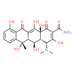 ChemSpider 2D Image | Epioxytetracycline | C22H24N2O9
