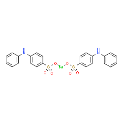 ChemSpider 2D Image | Barium bis(4-anilinobenzenesulfonate) | C24H20BaN2O6S2