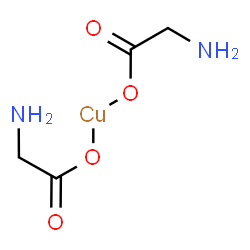 ChemSpider 2D Image | Copper Glycinate | C4H8CuN2O4