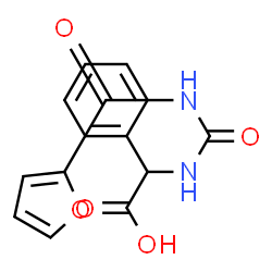 ChemSpider 2D Image | [(2-Furoylcarbamoyl)amino](phenyl)acetic acid | C14H12N2O5