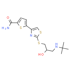 ChemSpider 2D Image | Arotinolol | C15H21N3O2S3