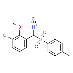 ChemSpider 2D Image | 1-{Isocyano[(4-methylphenyl)sulfonyl]methyl}-2,3-dimethoxybenzene | C17H17NO4S