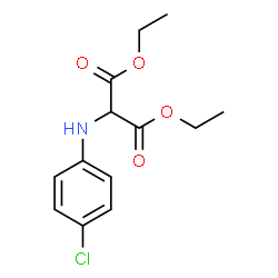 ChemSpider 2D Image | Diethyl [(4-chlorophenyl)amino]malonate | C13H16ClNO4