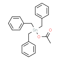 ChemSpider 2D Image | Tribenzyltin acetate | C23H24O2Sn