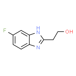 ChemSpider 2D Image | 2-(5-Fluoro-1H-benzimidazol-2-yl)ethanol | C9H9FN2O