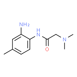 ChemSpider 2D Image | N-(2-Amino-4-methylphenyl)-2-(dimethylamino)acetamide | C11H17N3O