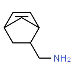 ChemSpider 2D Image | 1-(Bicyclo[2.2.1]hept-5-en-2-yl)methanamine | C8H13N