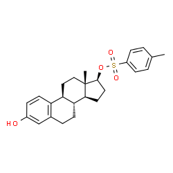 ChemSpider 2D Image | (17beta)-3-Hydroxyestra-1,3,5(10)-trien-17-yl 4-methylbenzenesulfonate | C25H30O4S