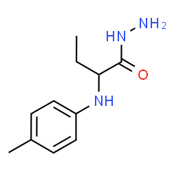 ChemSpider 2D Image | 2-[(4-Methylphenyl)amino]butanehydrazide | C11H17N3O