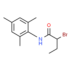 ChemSpider 2D Image | 2-Bromo-N-mesitylbutanamide | C13H18BrNO