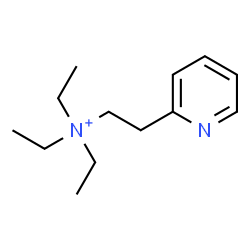 ChemSpider 2D Image | N,N,N-Triethyl-2-(2-pyridinyl)ethanaminium | C13H23N2