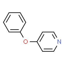 ChemSpider 2D Image | 4-Phenoxypyridine | C11H9NO