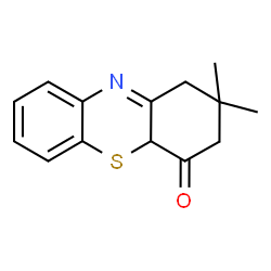 ChemSpider 2D Image | 2,2-dimethyl-3,4a-dihydro-1H-phenothiazin-4-one | C14H15NOS