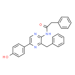 ChemSpider 2D Image | oxidized Renilla luciferin | C25H21N3O2