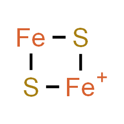 ChemSpider 2D Image | Di-mu-sulfidediiron(1+) | Fe2S2