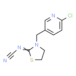 ChemSpider 2D Image | thiacloprid | C10H9ClN4S