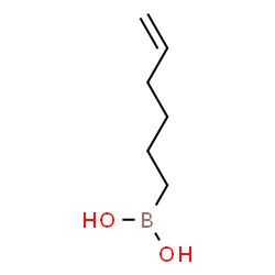ChemSpider 2D Image | 5-Hexenylboronic acid | C6H13BO2