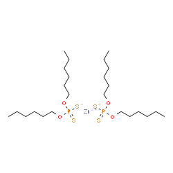 ChemSpider 2D Image | ZINC O,O-DIHEXYL DITHIOPHOSPHATE | C24H52O4P2S4Zn
