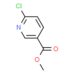 ChemSpider 2D Image | Methyl 6-chloronicotinate | C7H6ClNO2